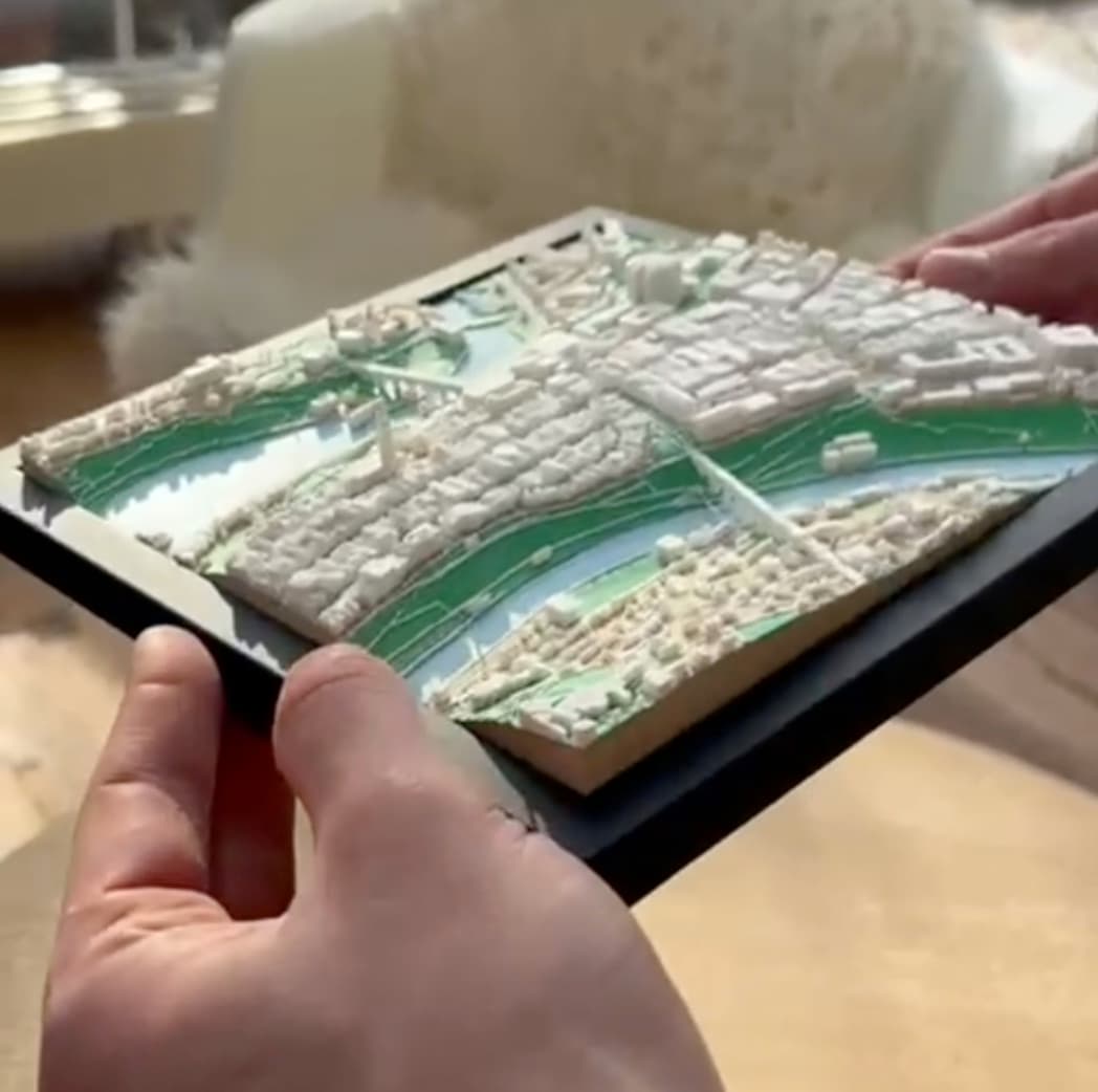 Modell von Wunschstadt