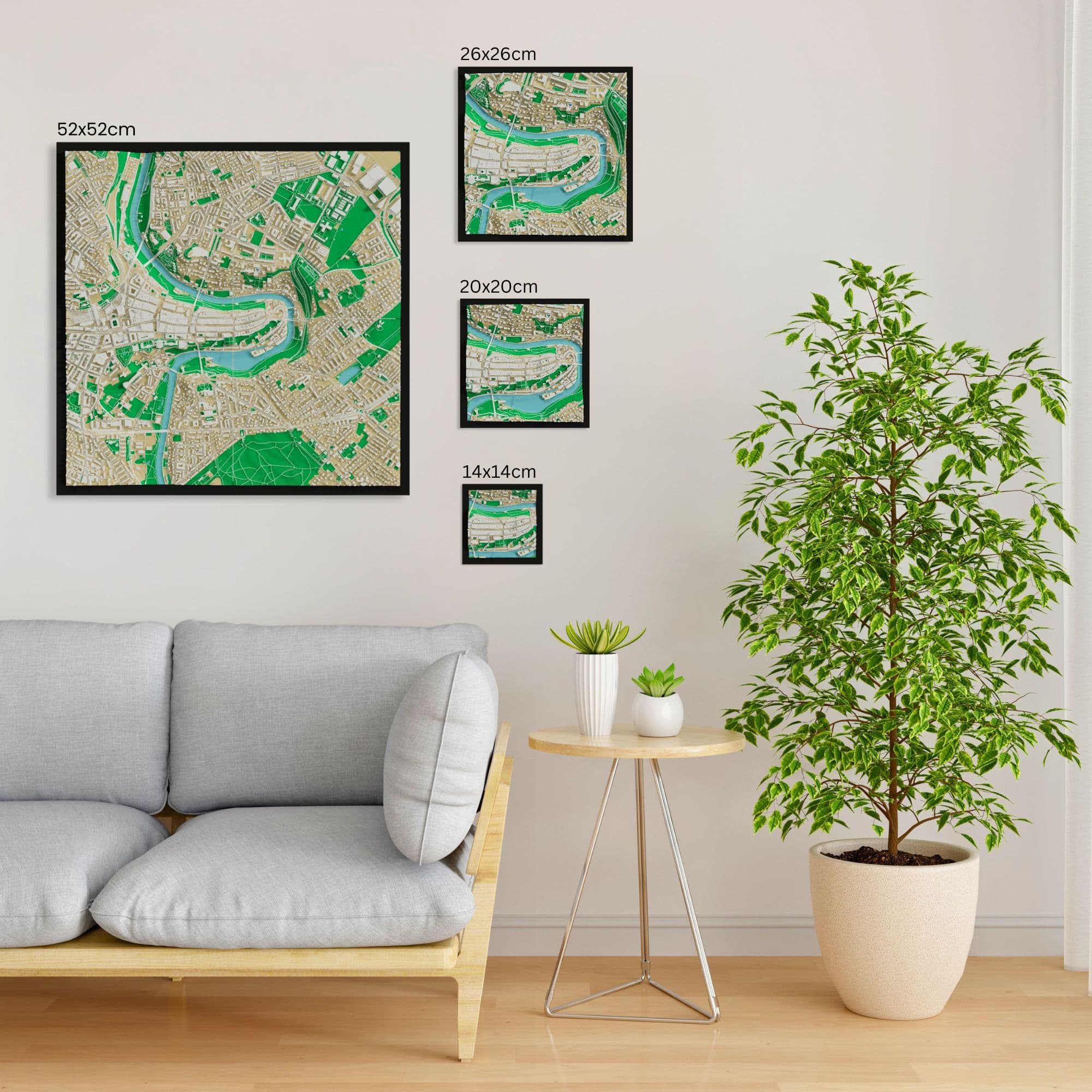 Modell von Wunschstadt