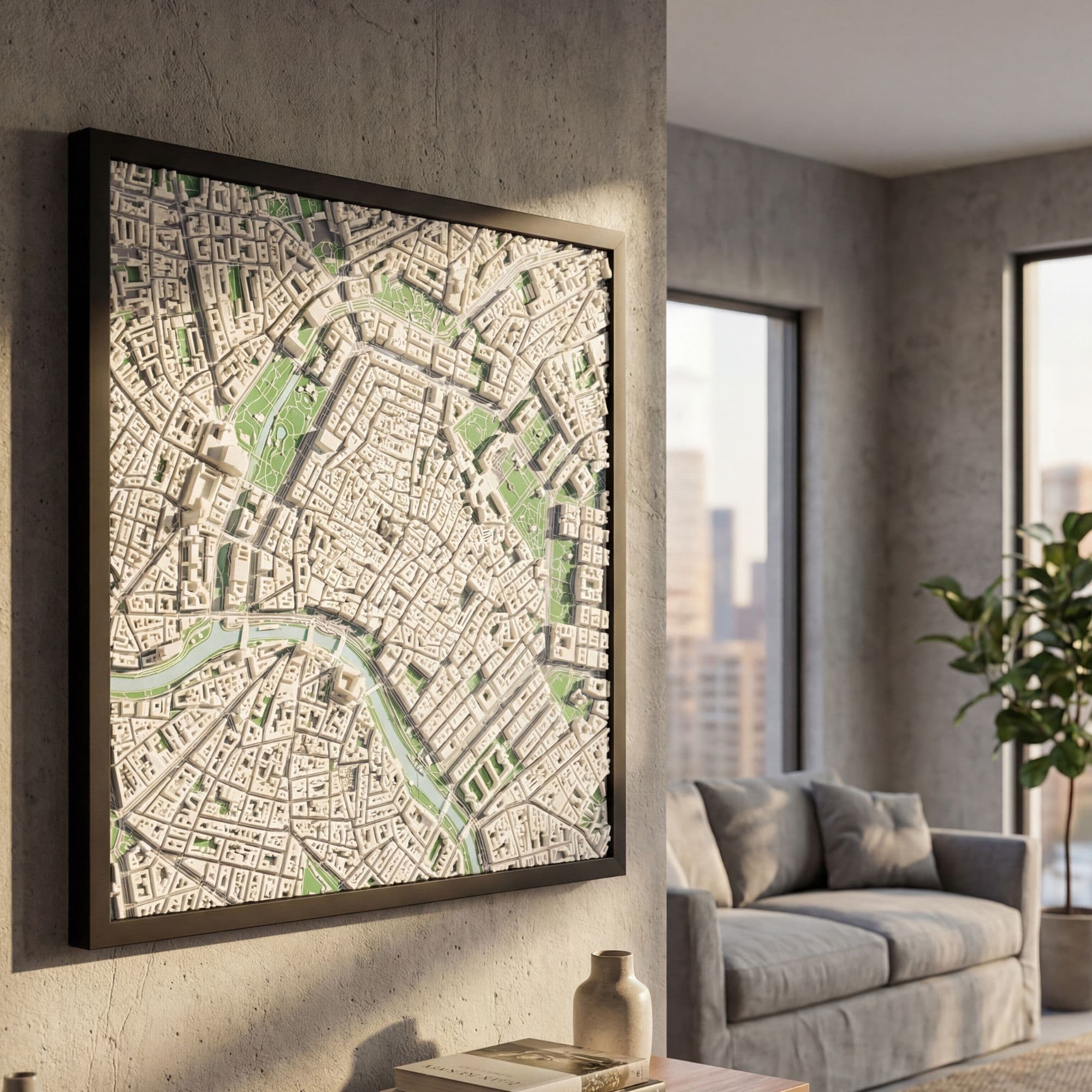 Modell von Wunschstadt