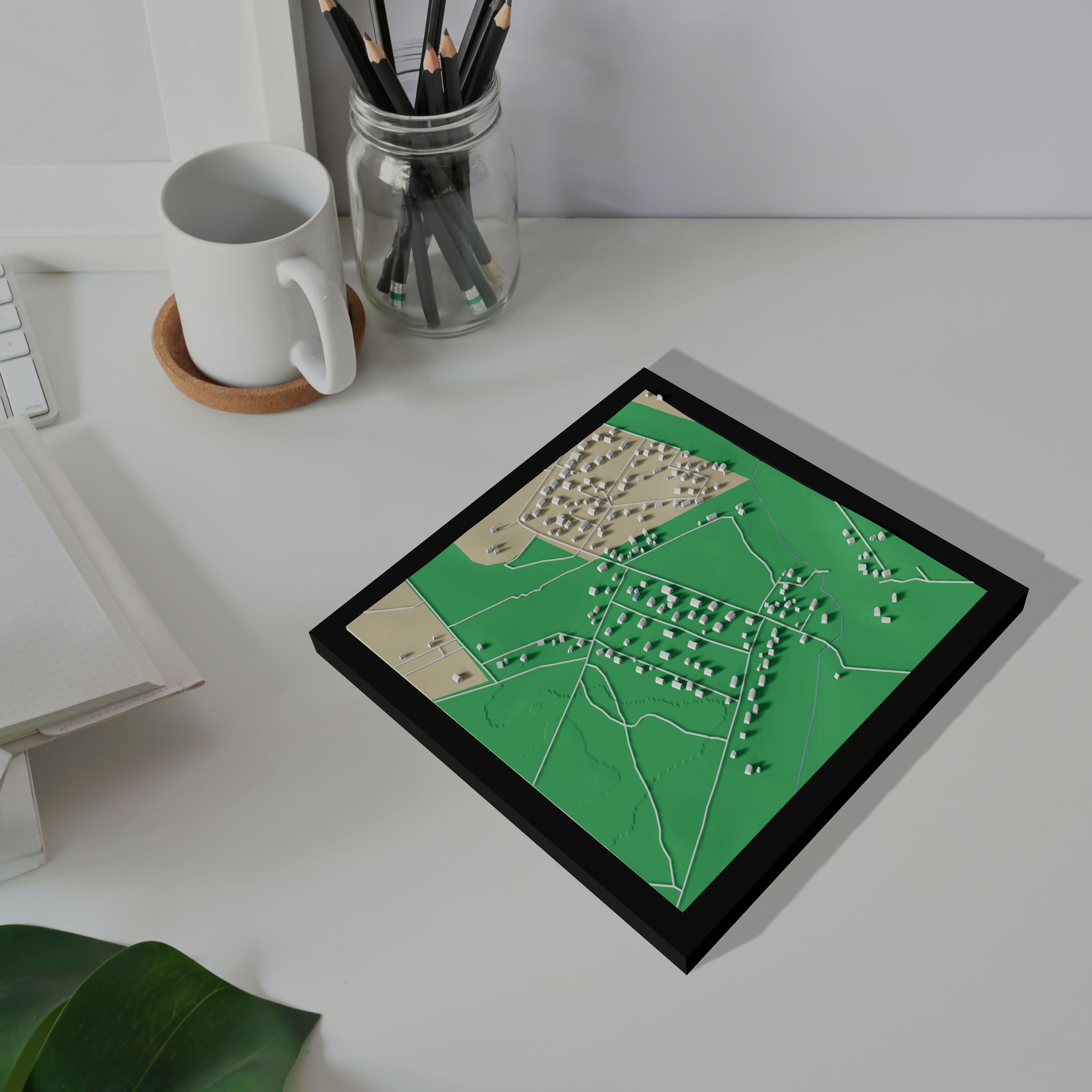 Am Abendberge, Stelle